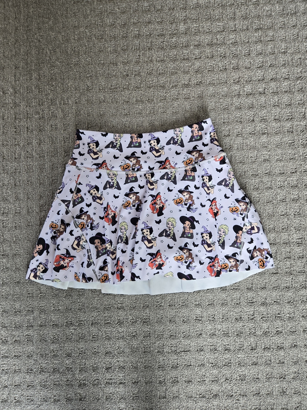 Women’s Halloween Disney Princesses Print Skort